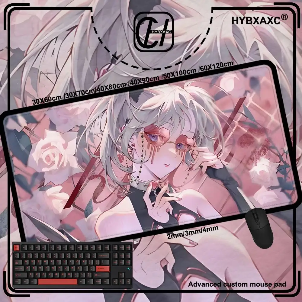 

Japanese anime mouse pad game player high-definition printing mouse pad O-One works Nico Robin cute girl desk pad game keyboard