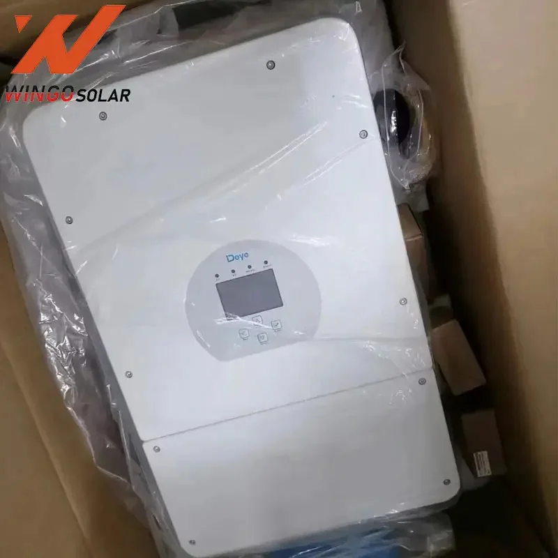 Deye Inverter 12kw Single-phase Three-phase 2mppt Photovoltaic Hybrid Inverter High-voltage Battery Support