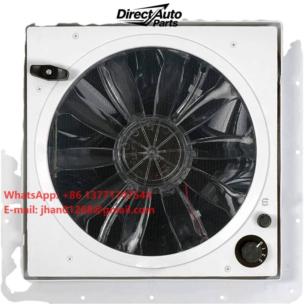 

Cut-Out Size 14' RV Accessories LED Light Filled Caravan Vent with Electric Control 340 mm RV Roof Vent Car Windows