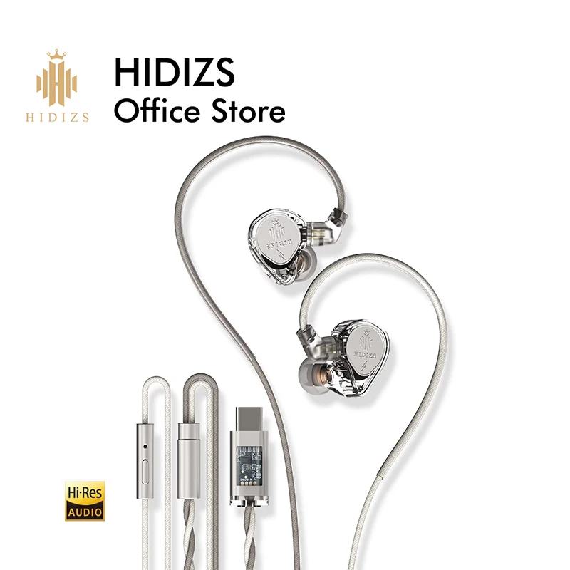 

HIDIZS ST2 PRO Nebula USB-C DSP 2-в-1 1DD Высокопроизводительный ЦАП USB-C HiFi цифровые внутриканальные наушники ES9218AC Pro Hi-Res Audio