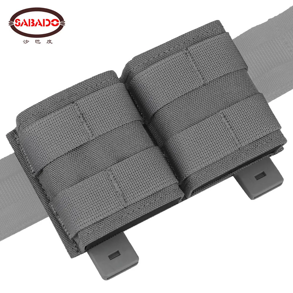 Tactical 5.56mm Double KYWI Shorty Magazine AR15 M4 Pouch Kydex Wedge Insert Malice Clip Hunting Belt Airsoft Vest Accessories