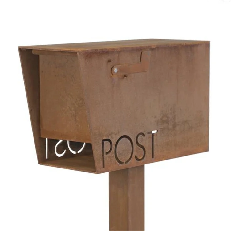 Lock the mailbox Modern mailbox mailbox
