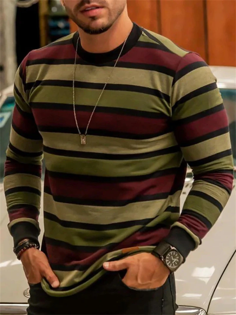 Thumbnail 3 - #66 Highest Rated Mens Striped T-Shirts to Buy in 2026