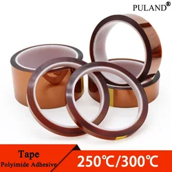 Polyimide Adhesive Tape 33M/Roll High Temperature Heat Resistant Electronic Insulation for BGA PCB 3D Printing Board Protection