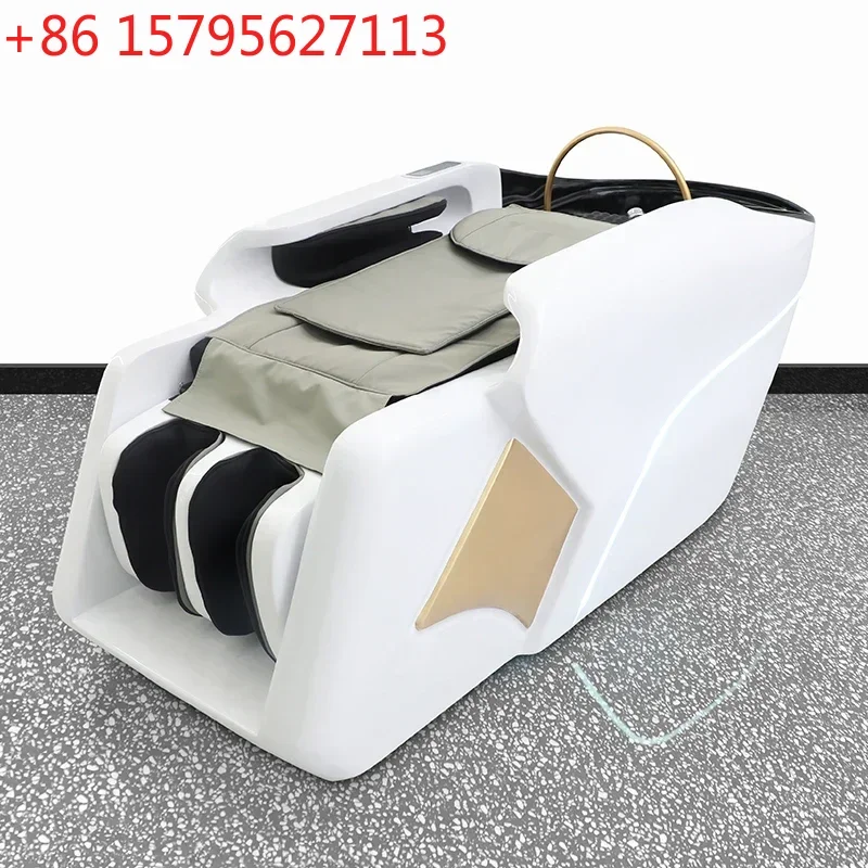 

Автоматическая электрическая интеллектуальная массажная кровать для мытья головы в парикмахерских, с функцией гидротерапии и тайского массажа