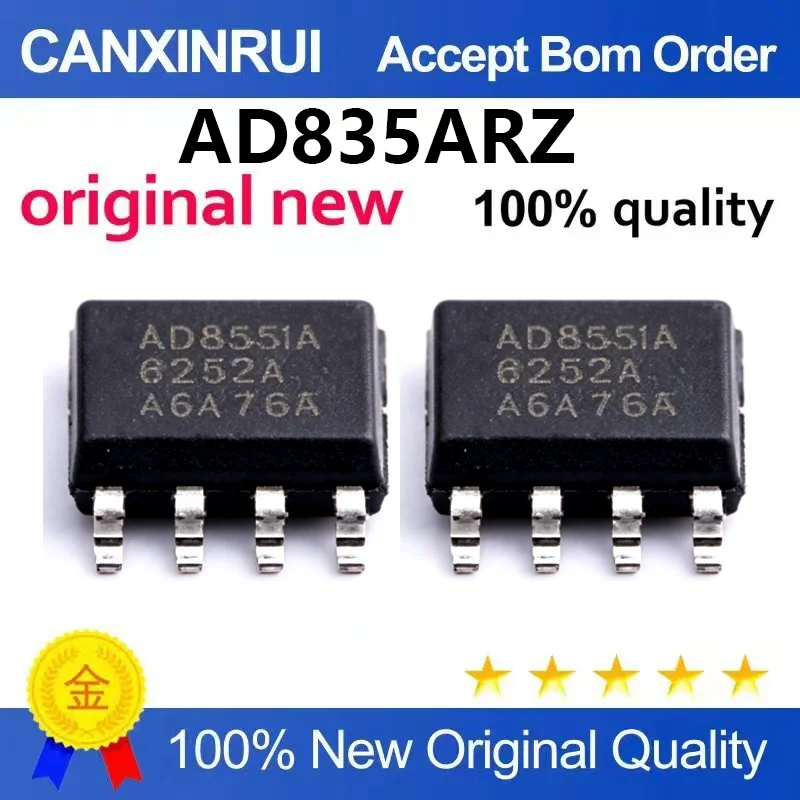 (5pcs-100pcs)Brand new original AD835ARZ AD835A SMT SOP-8 voltage output analog multiplication chip IC