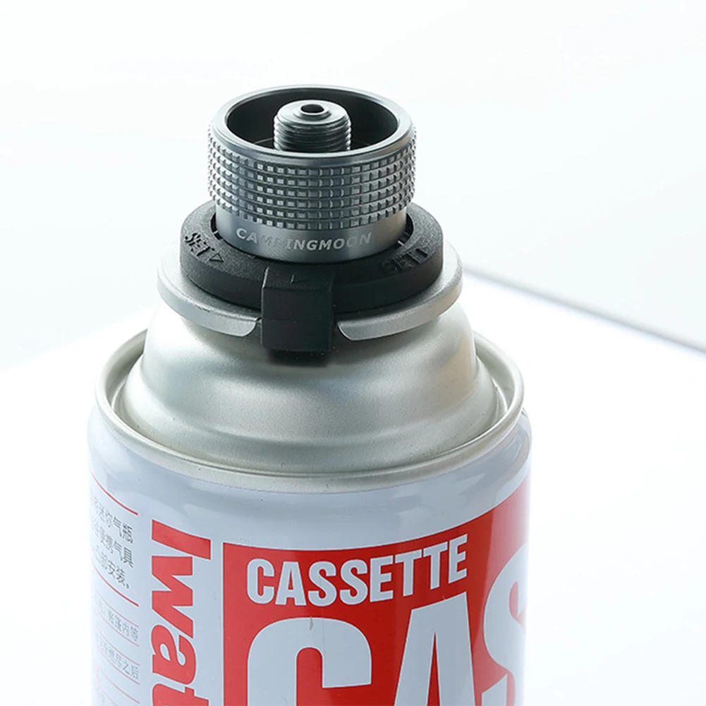 Versatile Converter for Nozzle Bottle Butane Gas Cartridge Convert to Screw Type Gas/Lindal Valve Canister with Ease