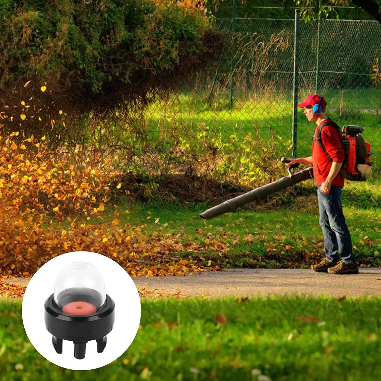 50ชิ้นหลอดไฟสำหรับ walbro 188-512 Echo 12318139130 homelite 01123 Makita 168398-2 RYOBI 683974 MTD 791-683974