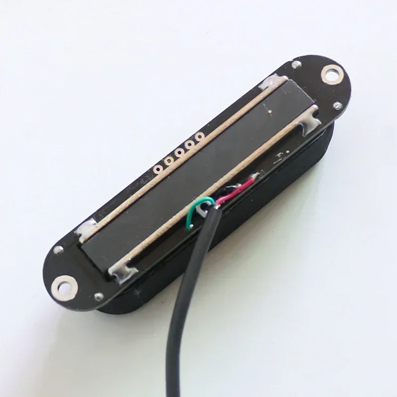 Black/white Twin Blade Dual Coil Single Guitar Pickup With Mid-Range Bright Tone