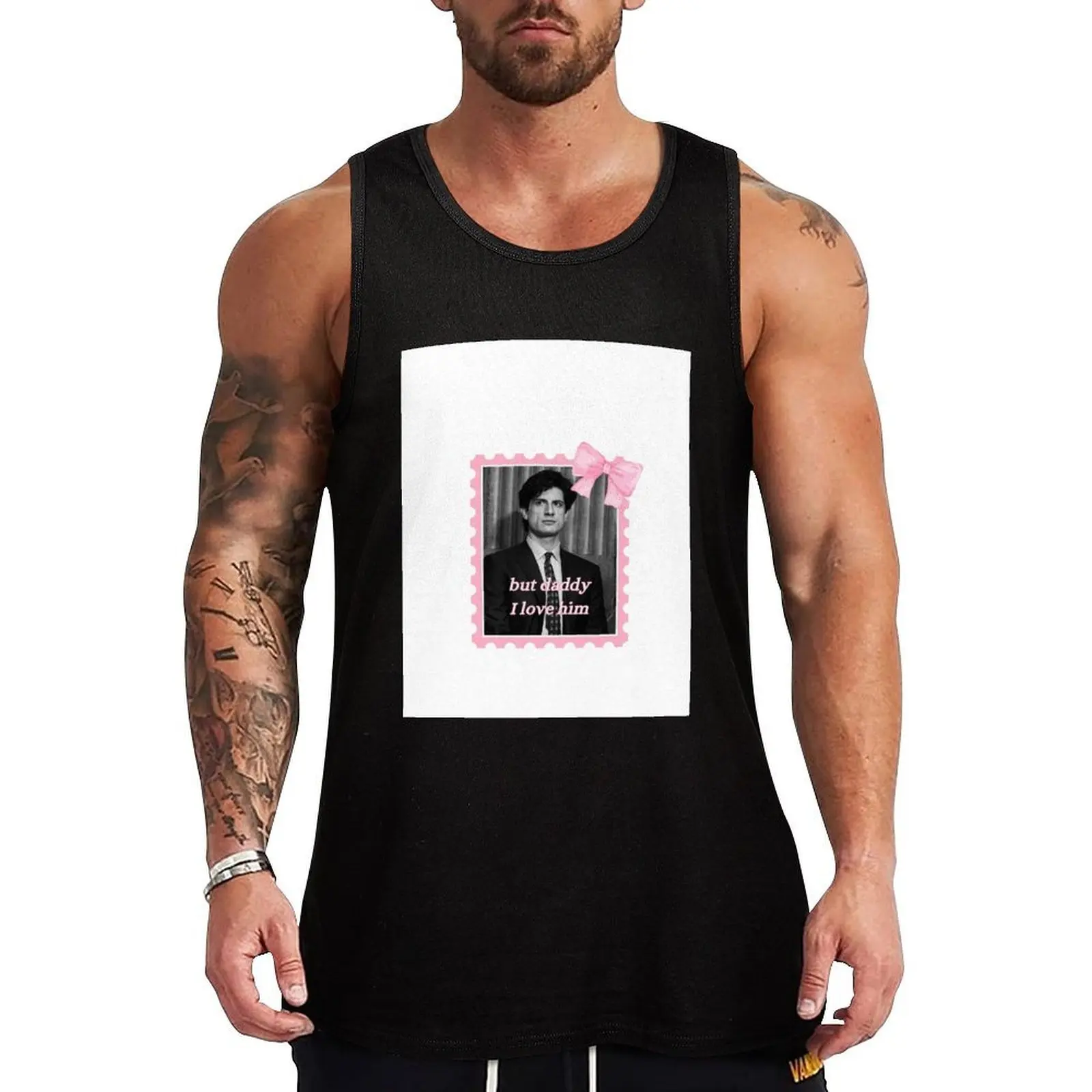 But daddy i love him Jack Schlossberg Tank Top Sweat Wicking Tank Top Gym Workout Quick Dry Shirt