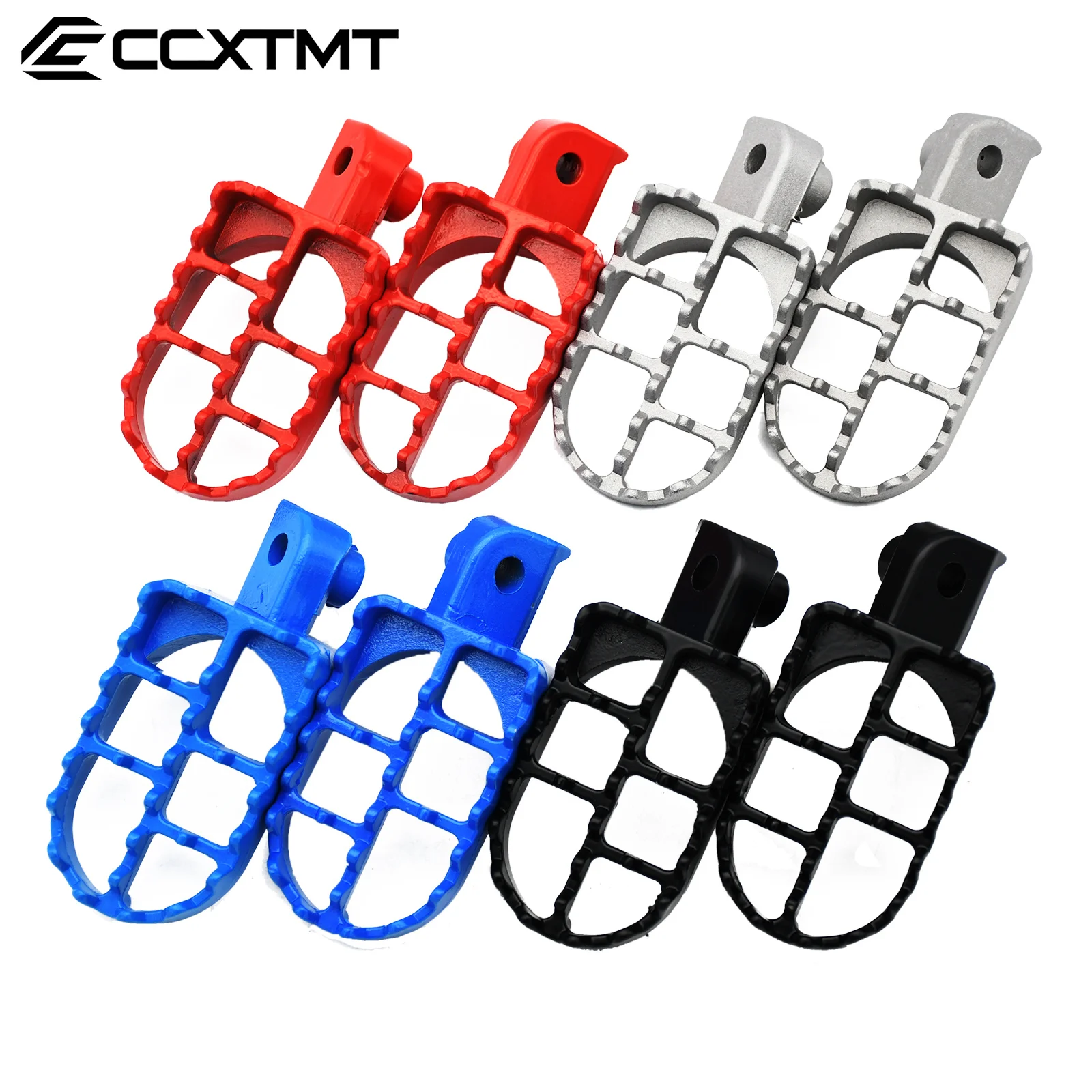 Motorcycle Foot Pegs Pedal For Yamaha PW50 PW80 TW200 PW 50 80 TW 200 For Honda XR50R CRF50 CRF70 CRF80 CRF100F Footrests Parts - view 5