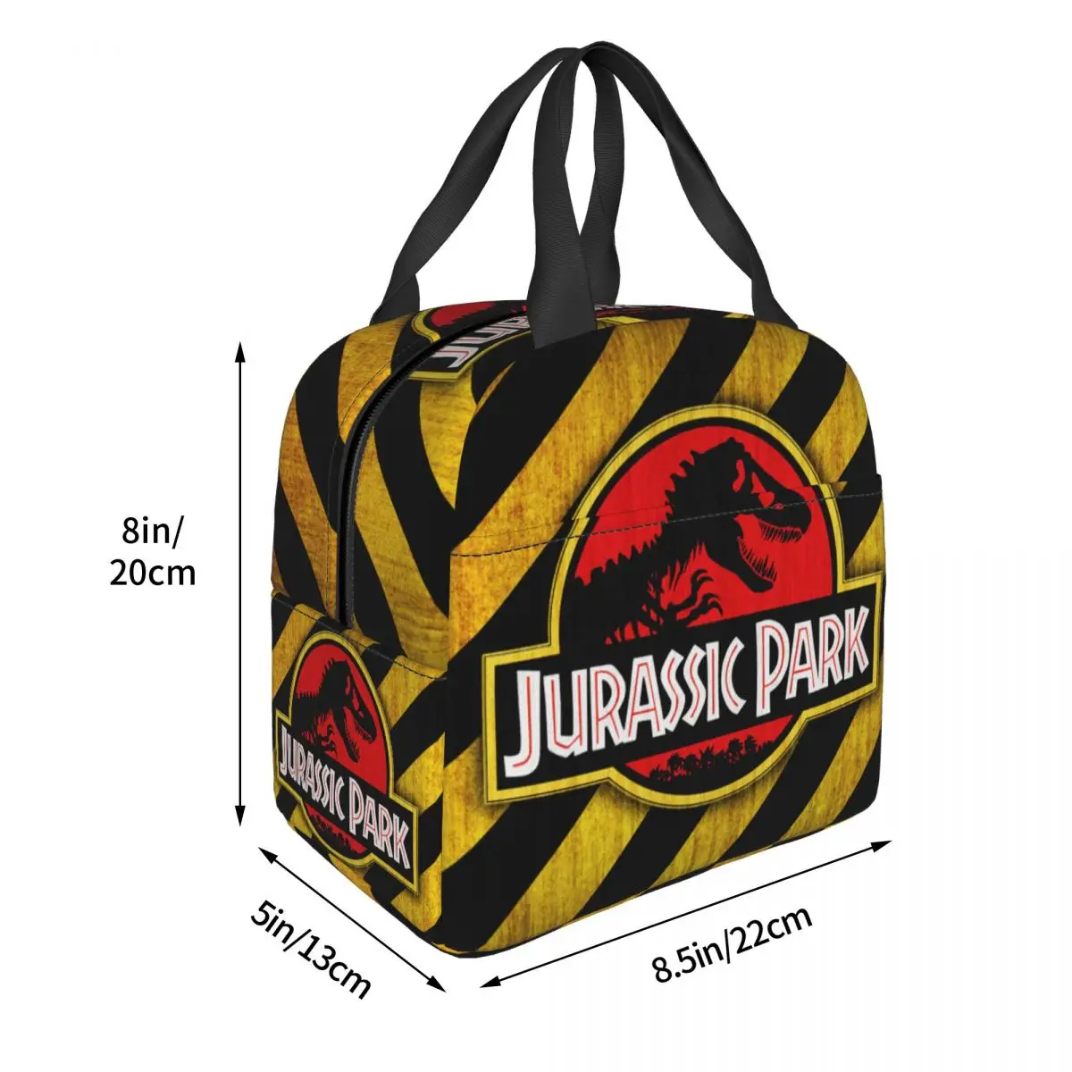 Jurassic Park Resuable Lunch Box Women Waterproof Dinosaur World Cooler Thermal Food Insulated Lunch Bag School Children Student