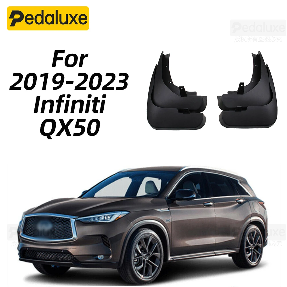 

Оригинальные OEM передние и задние брызговики от грязи для 2019-2023 Infiniti QX50