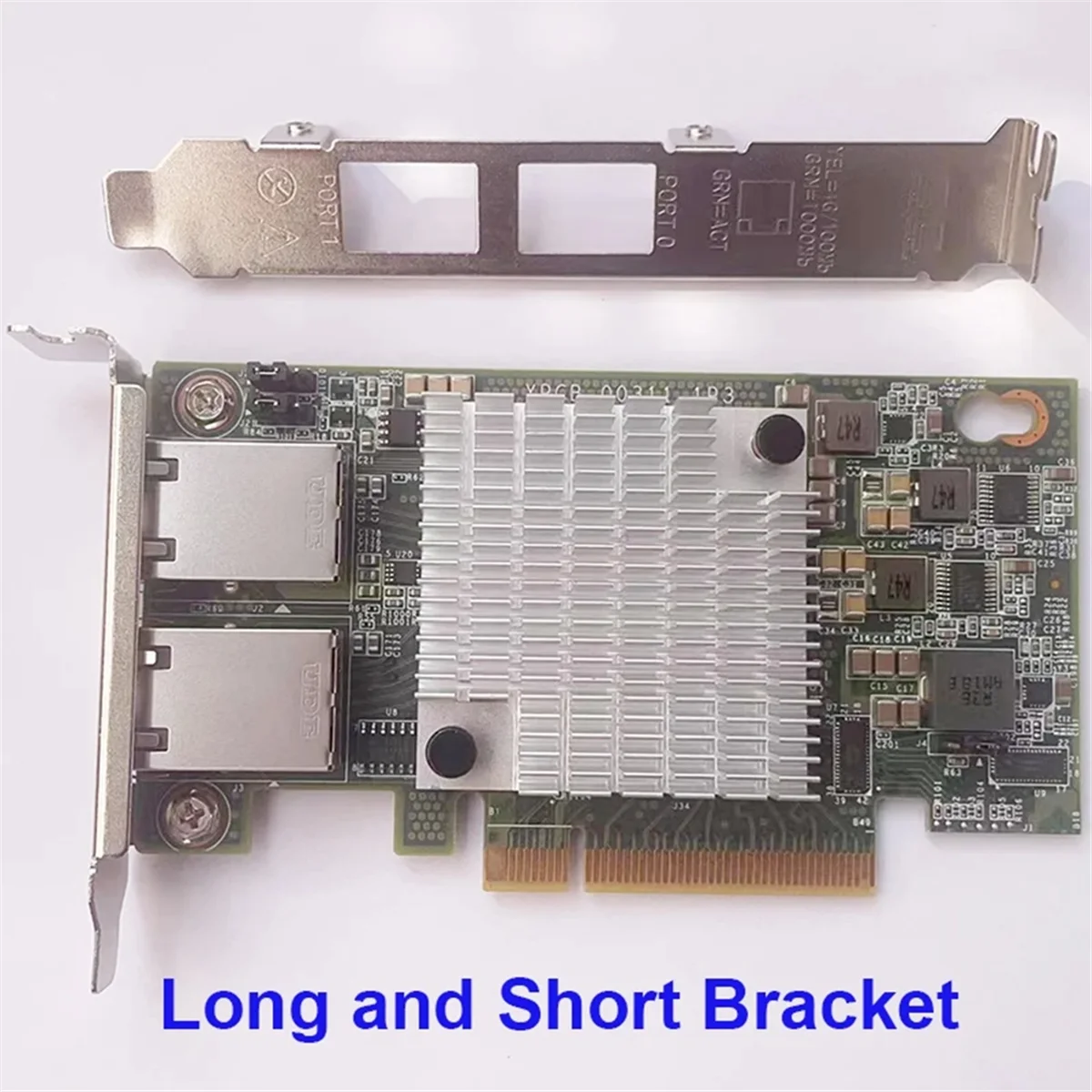 A51I 10G Double Port Ethernet Card 10G X540-T2 PCIE-X8 Nework Extend Adapter