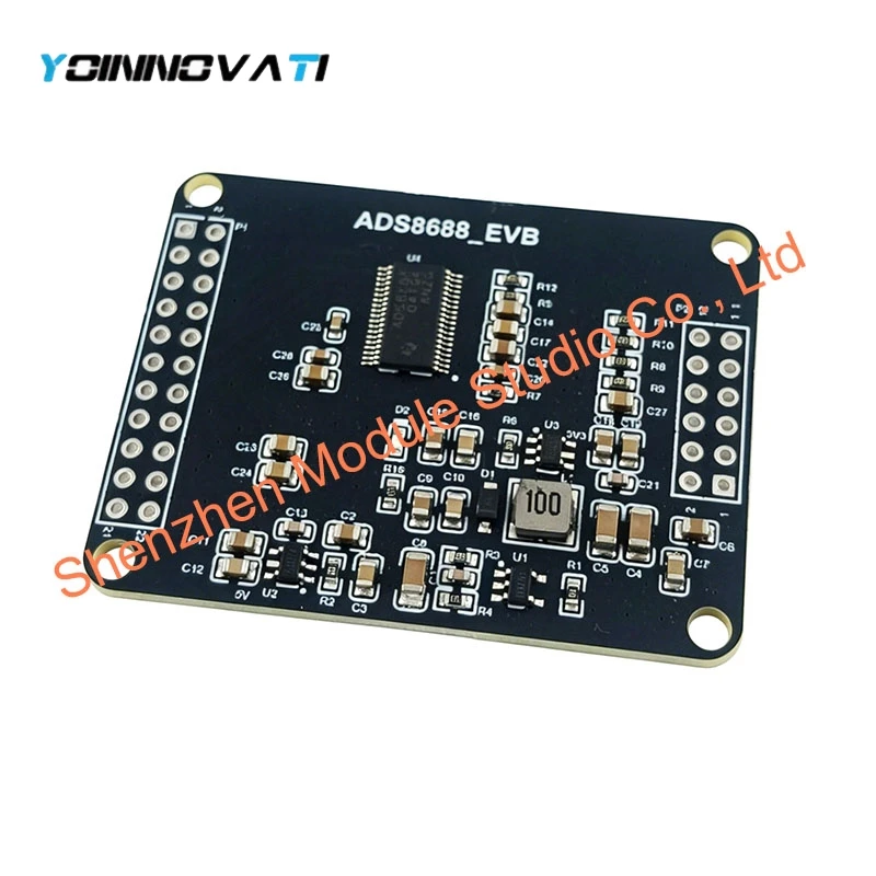 1PCS 3PCS ADS8688 EVB Evaluation Board | 16-Bit 8-Channel ADC Module, 500KSPS High Precision Data Acquisition