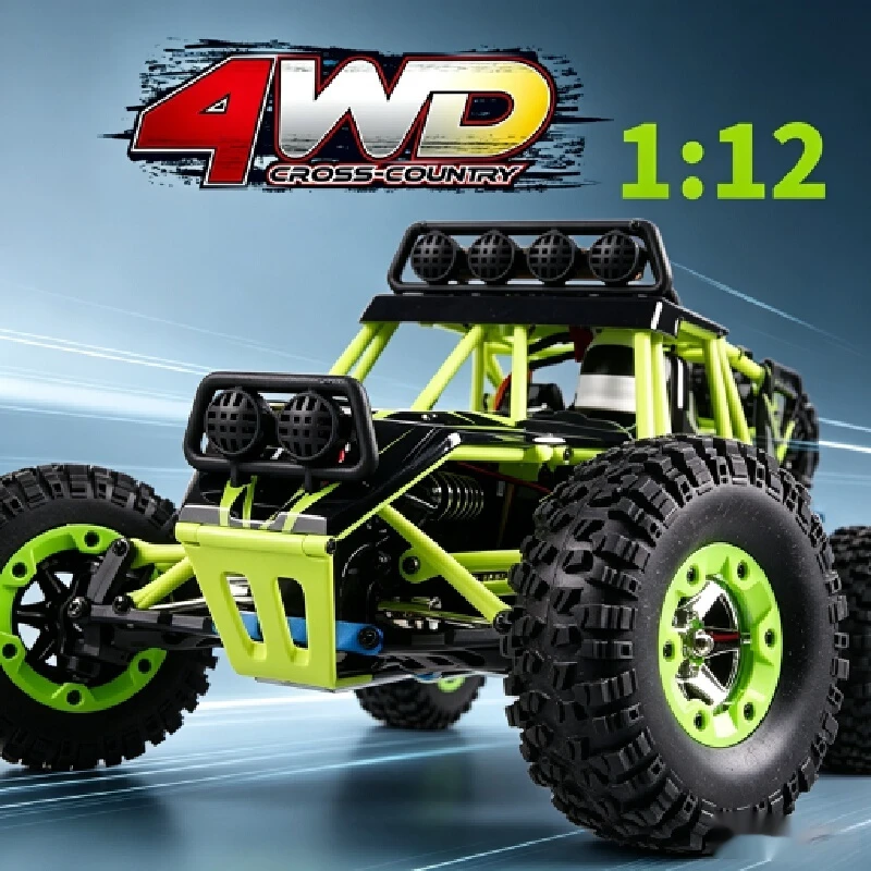 Wltoys 12428 1 12 Scale 4wd High Speed 50km H Remote Control Car Off Road Climbing Racing Vehicle Model