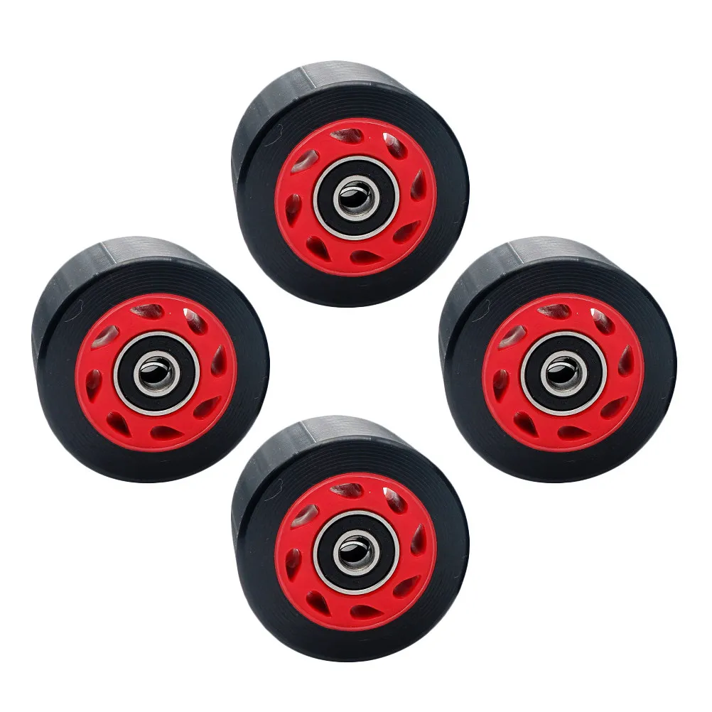 

1Set Roller Skating Wheels 95A Double Row Wear-Resistant Outdoor Skates Replacement Wheels High Performance Skates Accessories