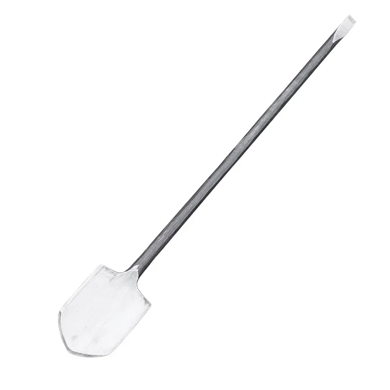Forging spring steel tree shovel digging holes transplanting pointed shovel horticulture forest flower digging hard soil long