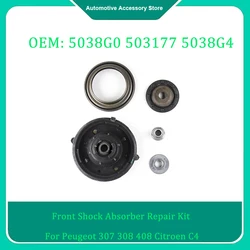 5038G0 503177 5038G4 Front Shock Absorber Repair Kit For Peugeot 307 308 408 Citroen C4 New Front Suspension Strut Repair Kit