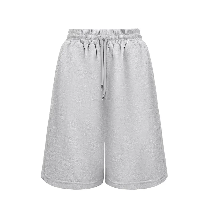 Nuovi pantaloncini da donna Four Seasons Cotton Season Streetwear Moda Casual Pantaloncini larghi con lacci Pantaloni larghi versatili