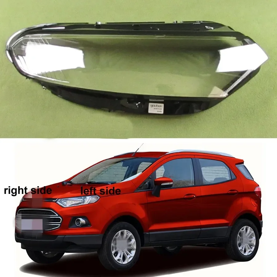 

For Ford Ecosport 2013 2014 2015 2016 2017 Car Accessories Headlamp Transparent Cover Headlight Shell Lampshade Lens Plexiglass