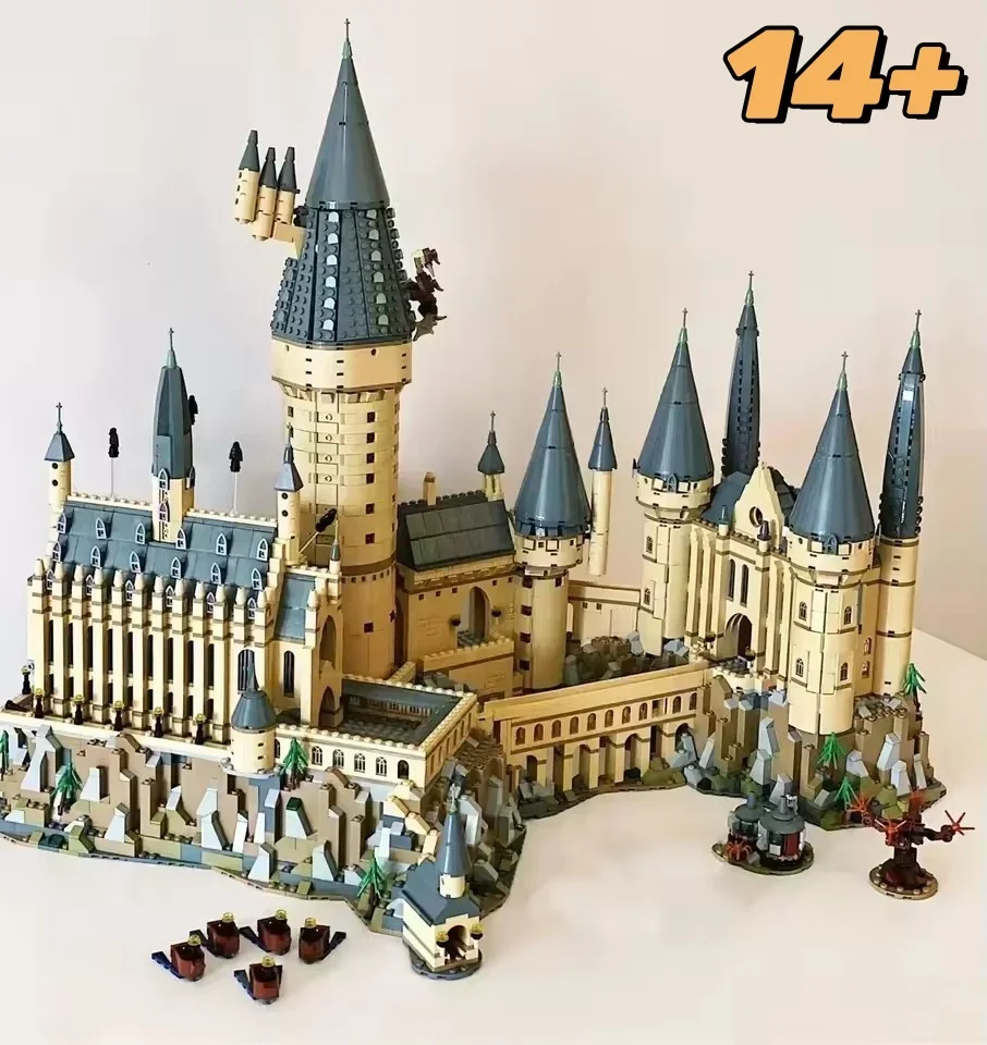 

In Stock Movie Series Magic School Compatible Legoing 71043 Castle Building Blocks Bricks Toys For Kids Christmas Birthday Gifts