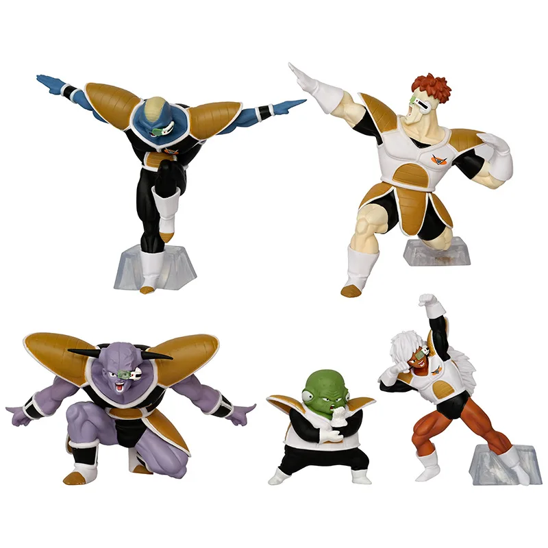 

Dragon Ball Ginyu Force Anime Figure Jeice Ginyu Guldo Recoom Burter Figures Pvc Statue Figurine Collection Model Doll Toys Gift