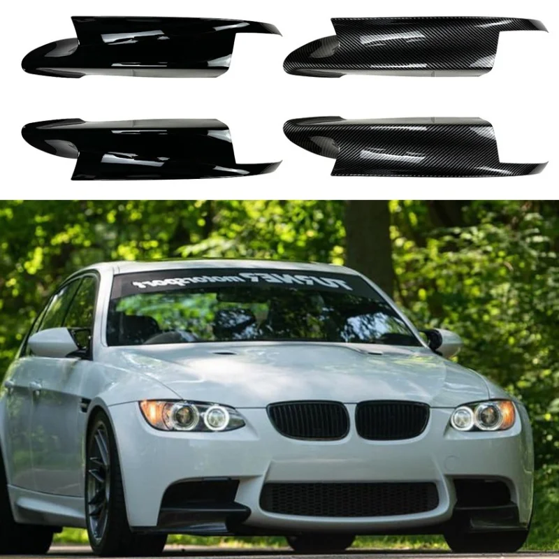 

Front Bumper Side Spoiler Corner Cover Lower Splitter Plate Lip For BMW E90 E91 E92 E93 M3 2007 2008 2009 2010 2011 2012 2013