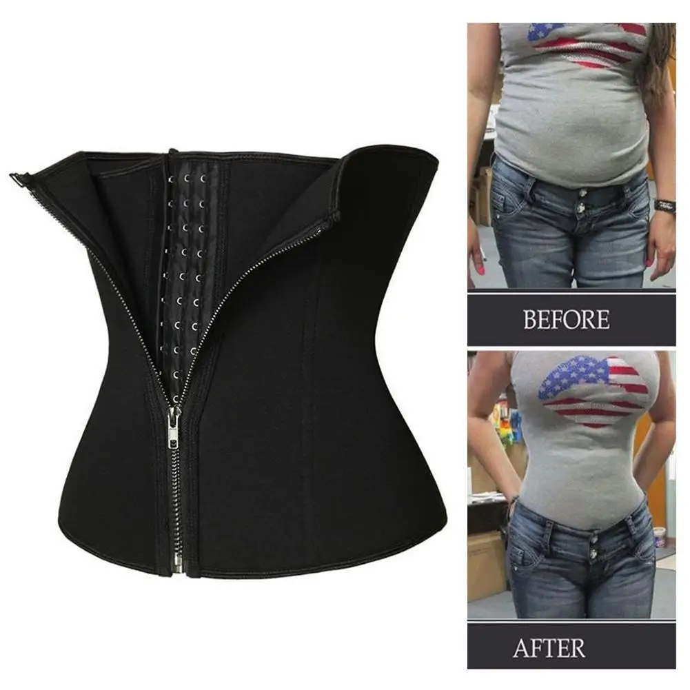 

Buckle Shapewear Zipper Belly Retraction Belt Court Belly Reduction Plastic Belt To Show The Figure Of Girls Gain