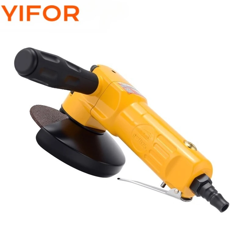 เครื่องเจียรลมอุตสาหกรรมขนาด 4 นิ้ว สำหรับงานก่อสร้างโลหะ ตัดและขัดกระจก หินอ่อน ไม้ เครื่องขัด