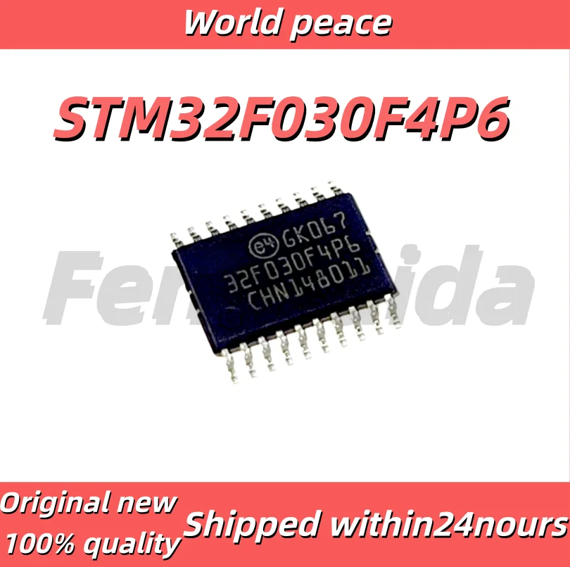 5PCS/ Brand new original STM32F030F4P6TR STM32F030F4P6 Microcontroller 32-bit Surface Mount TSSOP-20