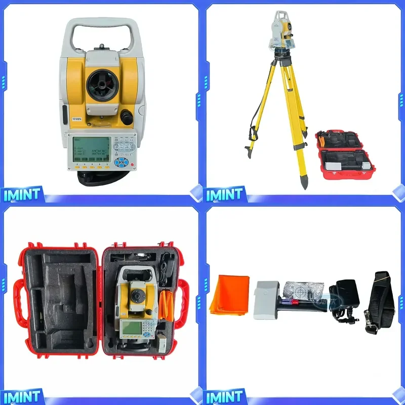 Manual Total Station with Advanced Accuracy for Surveying and Building Construction