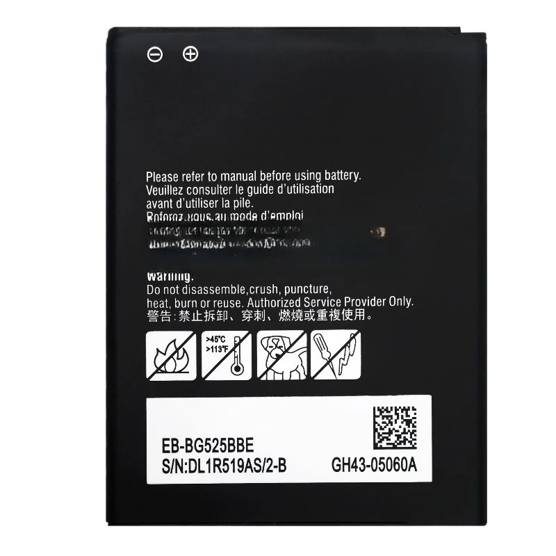 Verbeterde EB-BG525BBE 3000 mAh mobiele telefoon batterij voor Samsung Galaxy Xcover 5 G525F G525F/DS mobiele telefoon batterijen met gereedschap