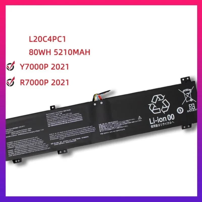 

L20C4PC1 L20D4PC1 L20M4PC1 Laptop Battery for Lenovo Legion 5 Pro-16ACH6 5-15ITH6H 5-15ACH6 Legion 7-16ITHg6 7-16ACHg6 80Wh