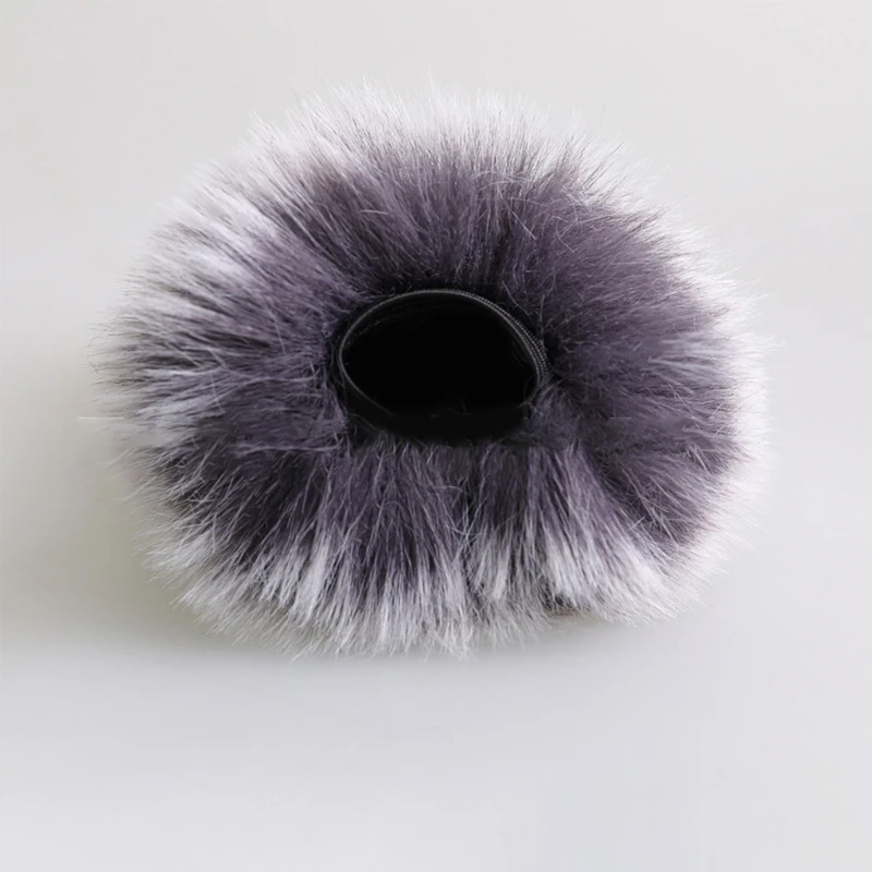 700 micrófonos escopeta funda para parabrisas pieles artificiales protección viento