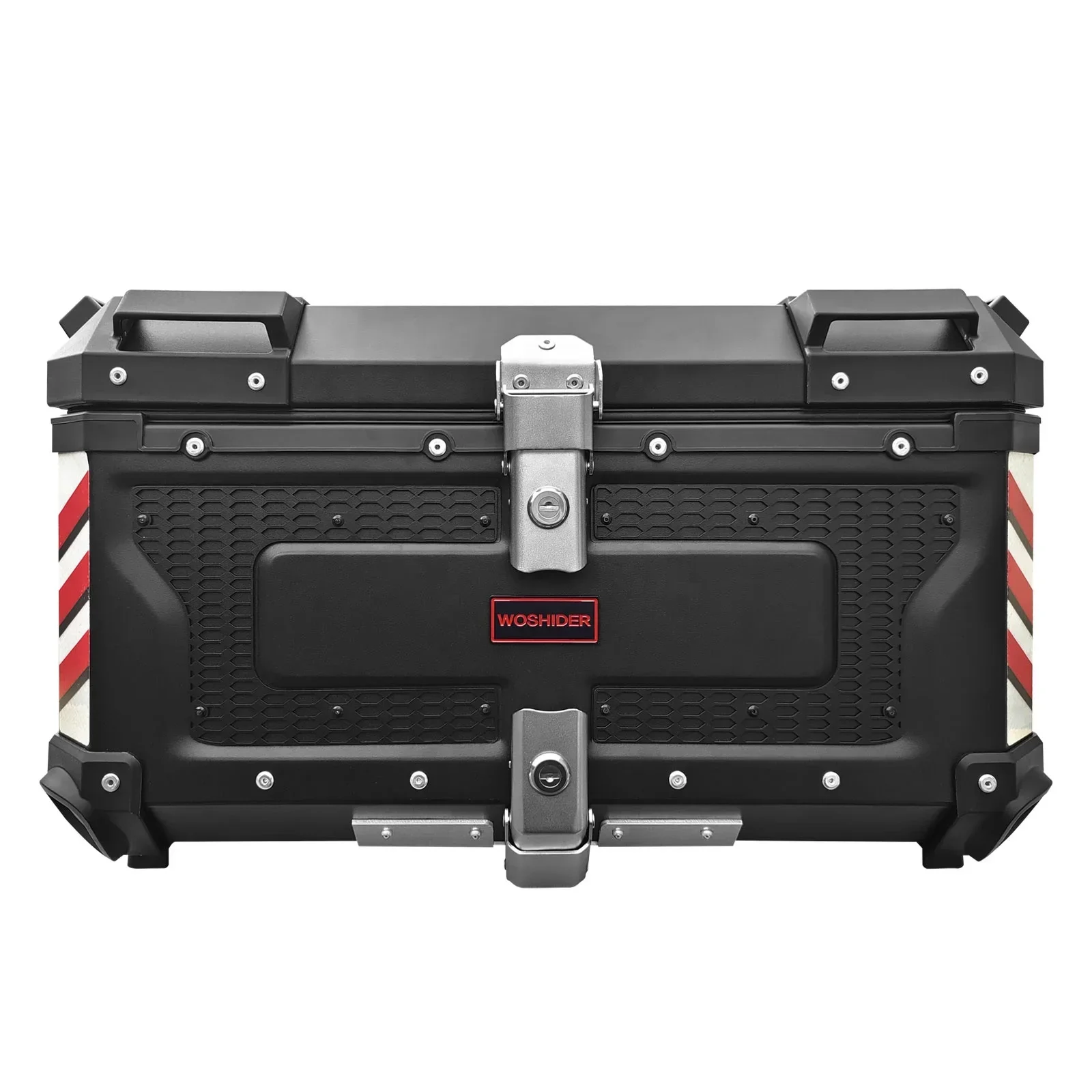 

Motorcycle Alloy Tail Box, High Quality Moto Trunk, Universal Motorbike Storage Case, Black, New Arrive.