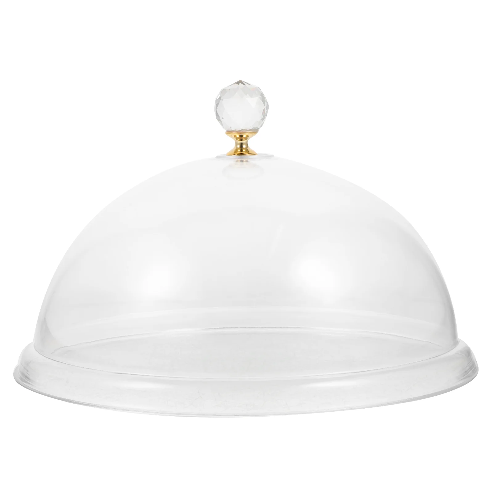 Cake Cover Plate Covers for Food Lid Cloche Dome Reusable Dust Protector Frying Pan