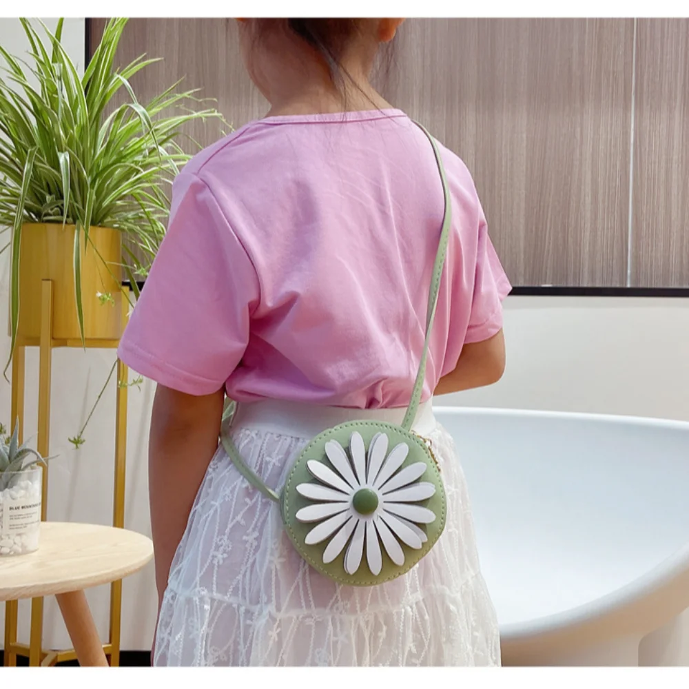 

PU Cute Little Daisy Bags High Quality Lovely Fashion PU Leather Bag Mini Messenger Bag