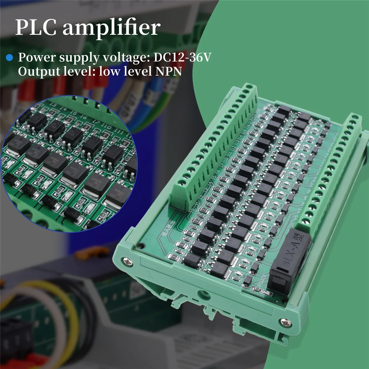 B49C16 Way PLC Amplifier Board Isolation Board Transistor Board Protection Board Input NPN/PNP Output NPN