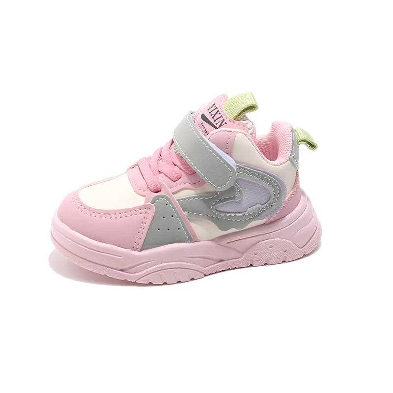Brand Girl Sports Shoe 2025autumn New Kid Boys Sneaker Fashion Board Shoe Casual Running Shoe Versatile Kid Shoes Tenis Feminino