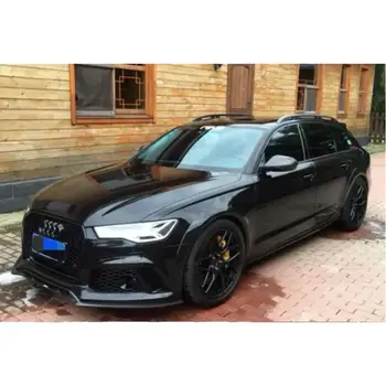 適用於Audi C7 A6 S6 RS6 Avant Allroad 2015-2018 的真實碳纖維車身套件,包括前保險桿下唇擾流板、後擴散器和側裙。 8 best sales 奧迪A6 C7車身套件 - №8