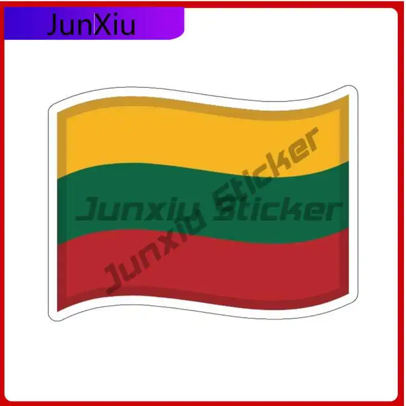 

Lithuania Flag Sticker Lithuanian Decals Decoration For Camper Windows Windshield Luggage Kayak Suv Laptop Phone Stickers Suv
