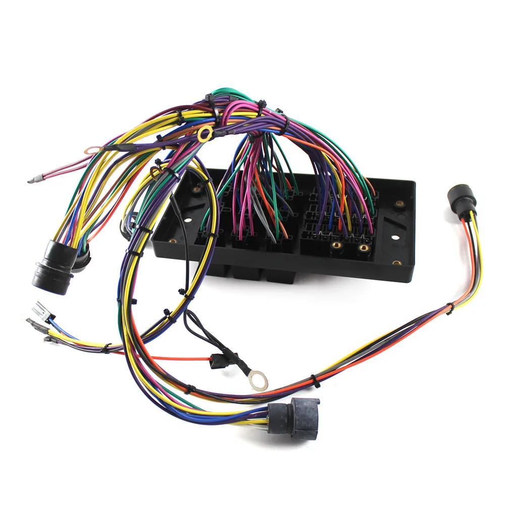 Excavator Fuse Box Assembly Wiring Harness 267-7657 2677657 for CAT E320 E320A with 3 Months Warranty