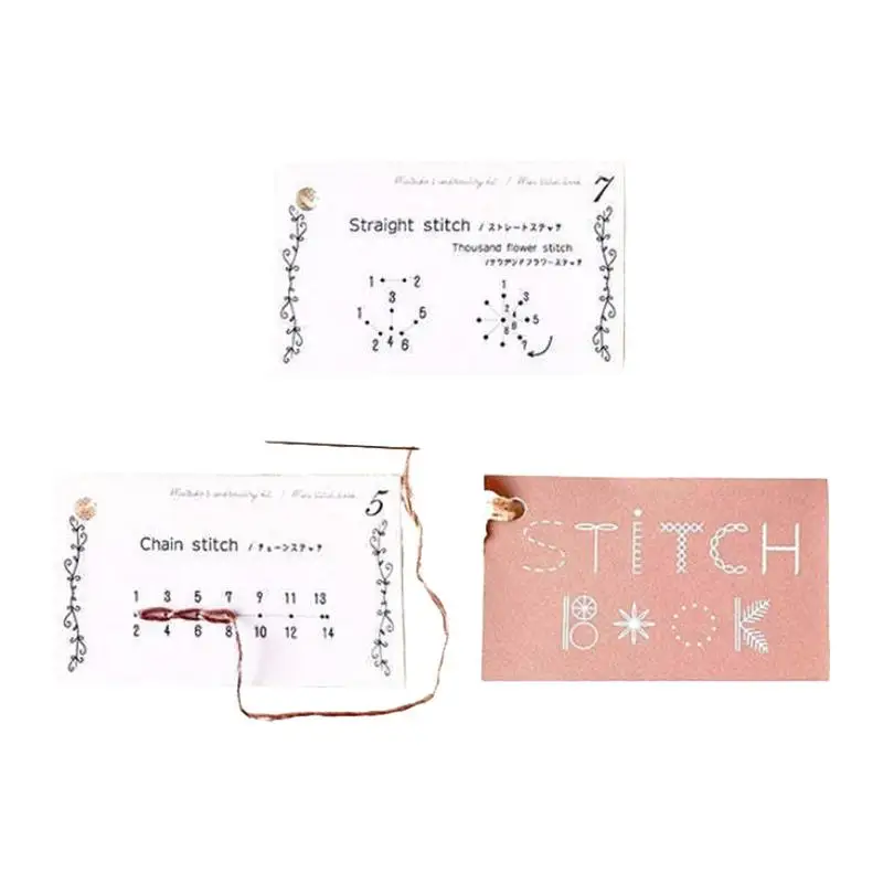 Creative Mini จักรเย็บผ้า Handmade Mini การ์ดเย็บคําแนะนําผู้ที่ชื่นชอบการตัดเย็บเริ่มต้น Buddy เย็บปักถักร้อยหนังสือ