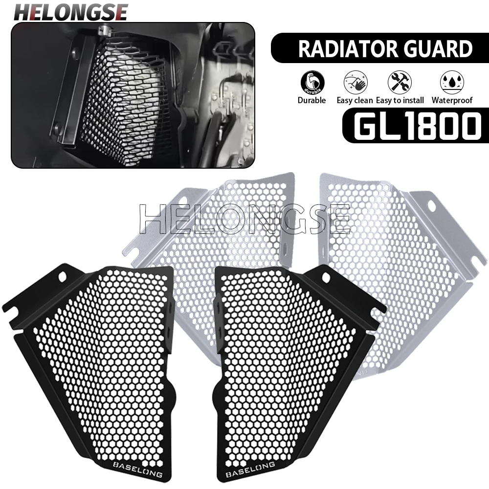 

2026 Radiator Guard Cover Protector For HONDA GOLD WING GL1800 F6B DCT 2018 2019 2020 2021 2022 2023 2024 2025 GoldWing GL 1800