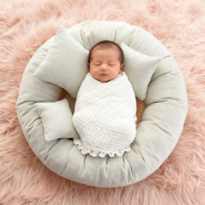 الوليد التصوير وسادة الطفل التصوير الدعامة الطفل التصميم وسادة القمح دائرة تشكيل وسادة اطلاق النار وسادة مساعدة