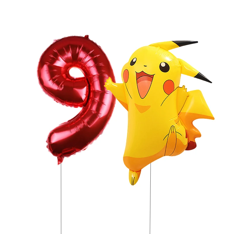 Liebliches Pikachu-Themen-Party-Ballonset Geburtstags-Dekorations-Ballonkit Party-Geschenke für Kinder – Detail 29