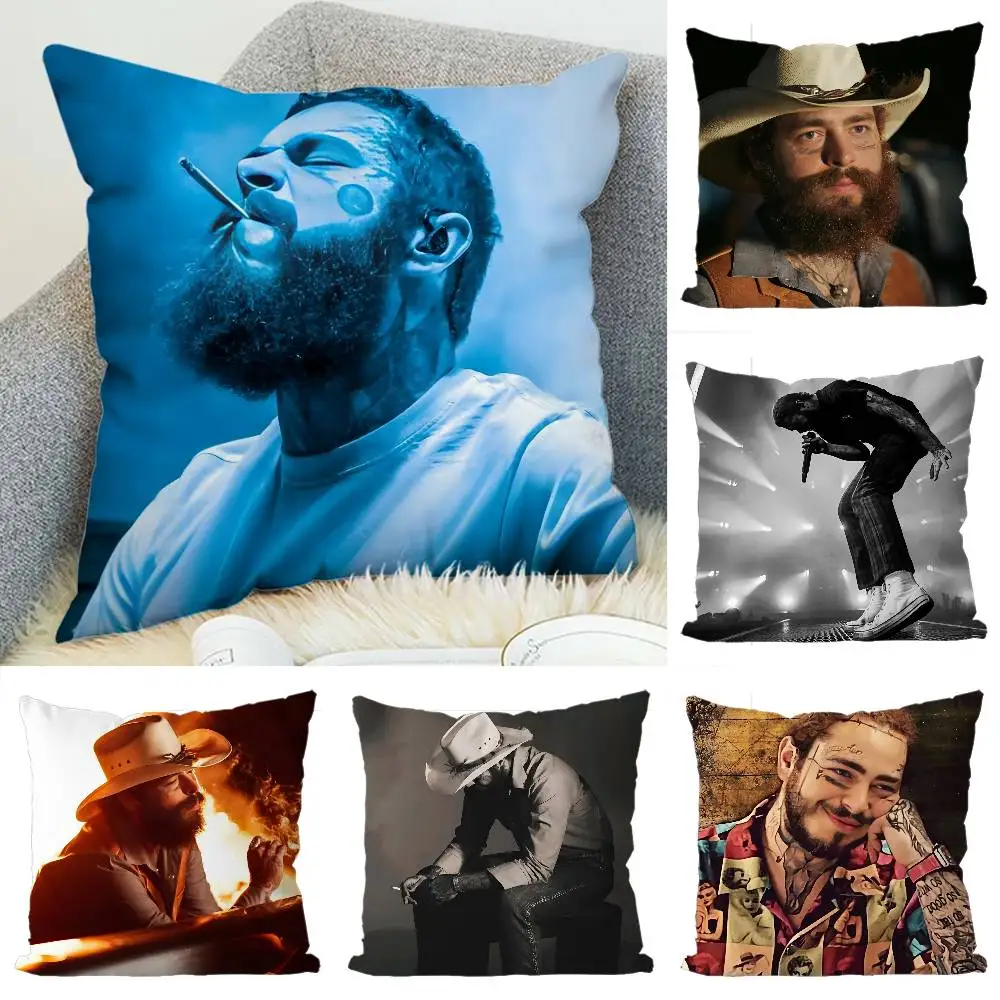 

Post Malone Pillow Case Luxury Double-sided For Car Pillows 45x45 Cushions Cover Home And Decoration Sofa Pillowcase 50x50
