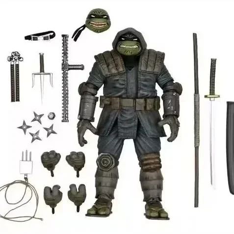 NECA TMNT Actionfigur Teenage Mutant Ninja Turtles Figur The Last Ronin Leonardo Sammlerstück Anime Modell Weihnachtsgeschenk