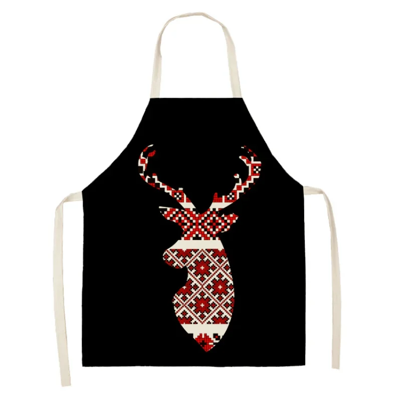 Merry Christmas Elk Apron Happy New Year Decorations Christmas Gifts Christmas Decorations Christmas Home Decorations